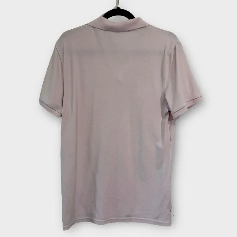Bundle of 4 bright & pastel men’s polo shirts size medium pink, teal, baby blue - Picture 7 of 10